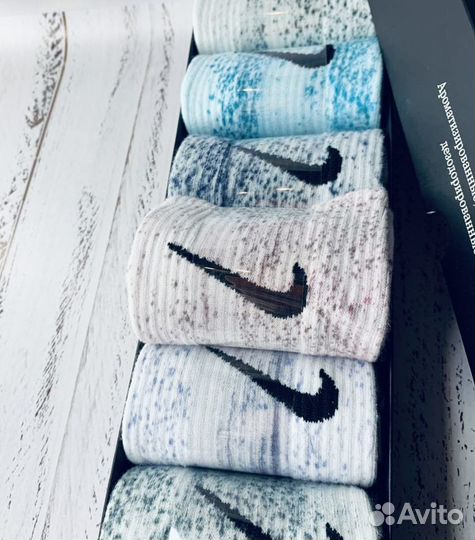 Носки Nike Tye-Dye в коробке