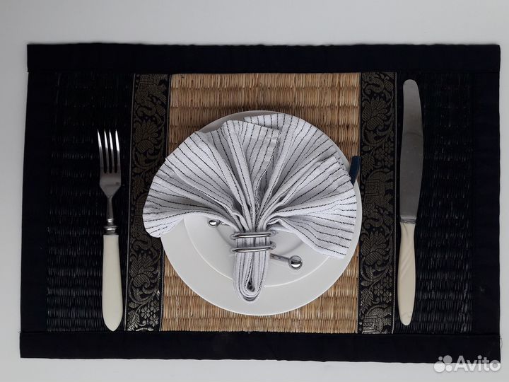 Салфетки для сервировки Тайланд 4+4 шт