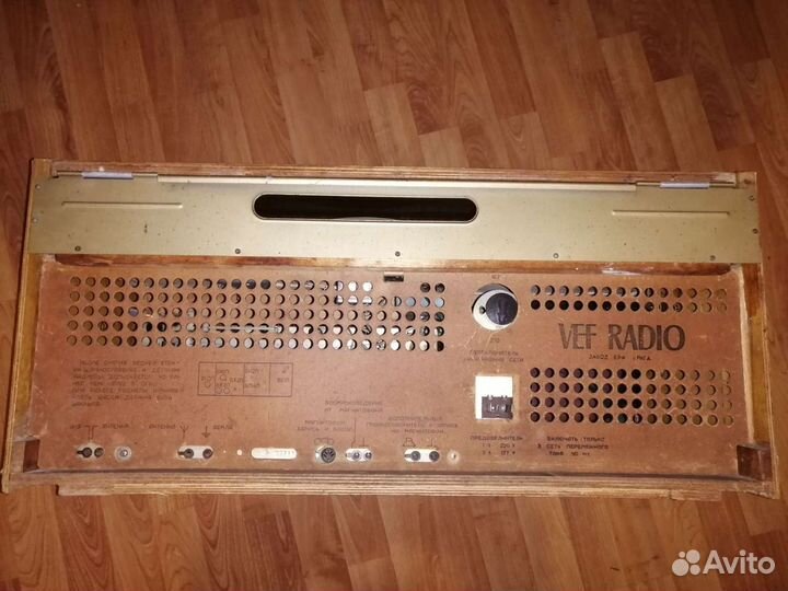 Ламповая радиола vef radio 2шт