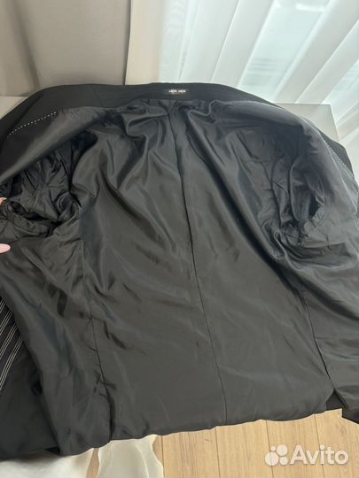 Пиджак мужской черный