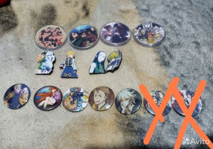 Аниме значки