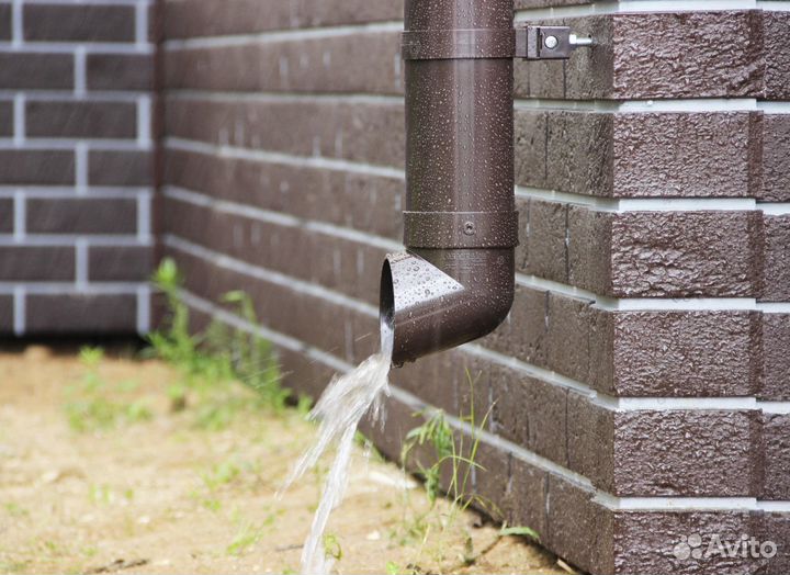 Водосточная система, водостоки / Круглое сечение