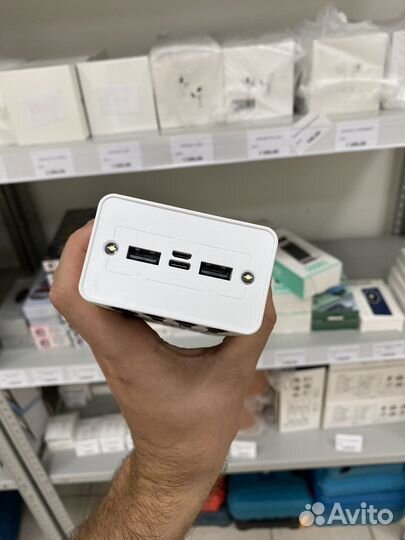 Повер банк Power Bank 30000 mah с солнечной