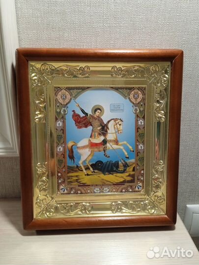 Георгий Победоносец. Икона. Новая