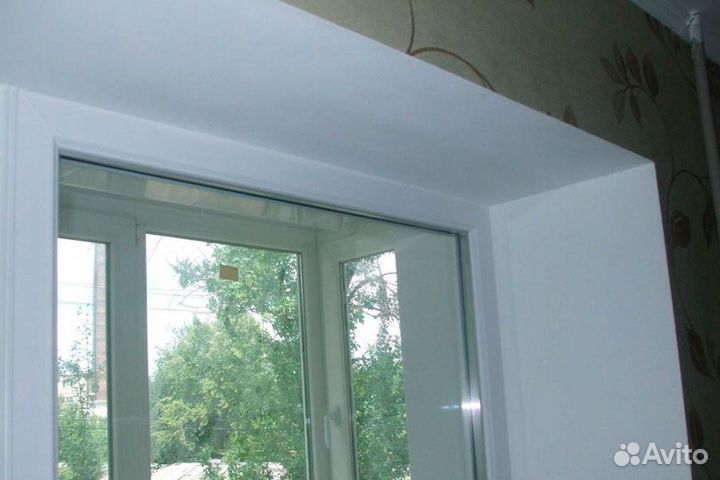 Окна с откосами