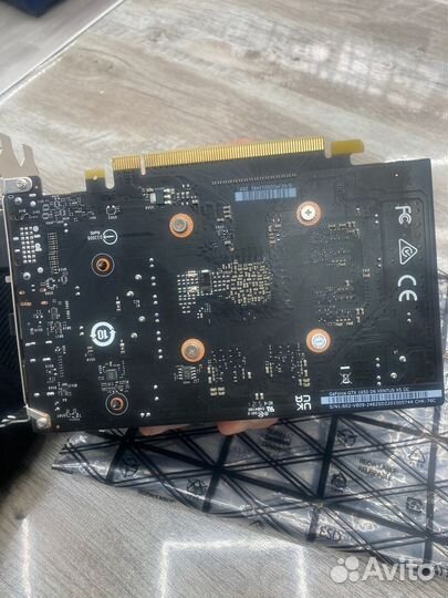 Видеокарта MSI GTX 1650 D6 ventus XS OC 4гб