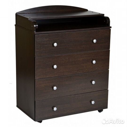 Комод пеленальный ульяна 80/4 лдсп Венге