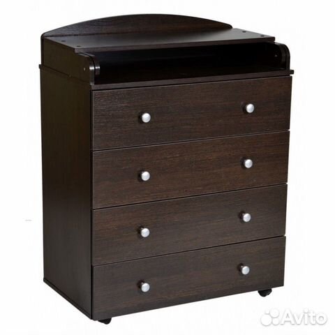 Комод пеленальный ульяна 80/4 лдсп Венге
