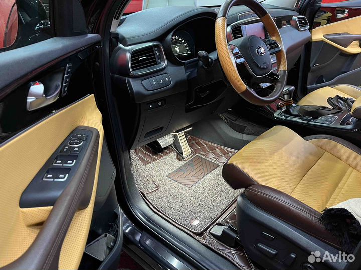 Ковры салона Kia Sorento Prime 2019