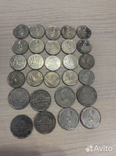 Монеты таиланд