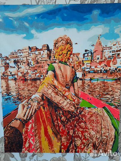 Картины по номерам. готовые для подарков