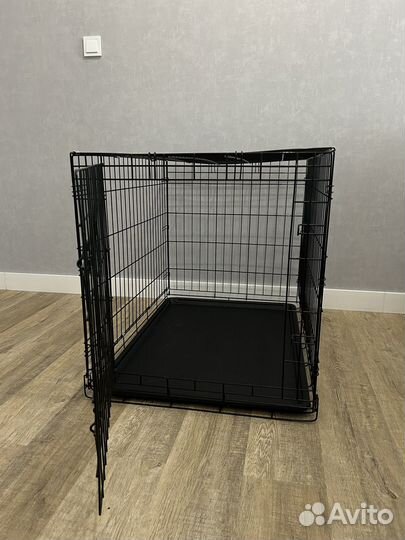 Клетка для собак металлическая б/у