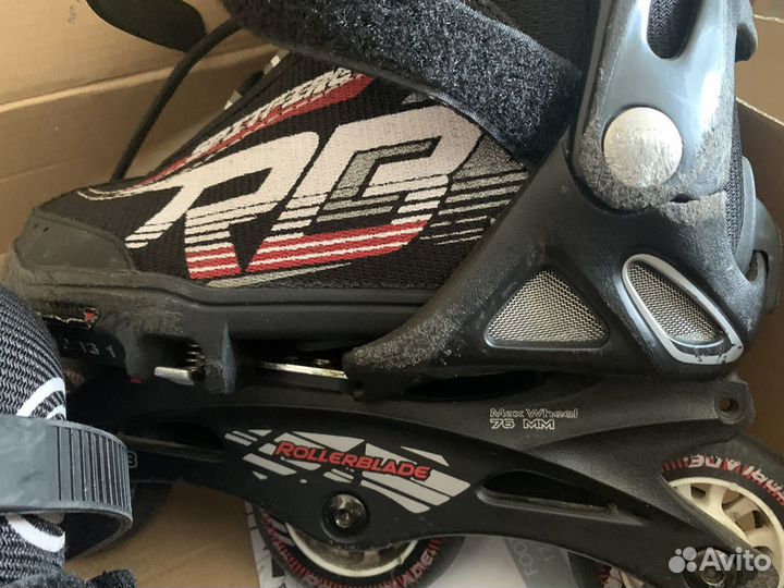 Детские раздвижные роликовые коньки rollerblade