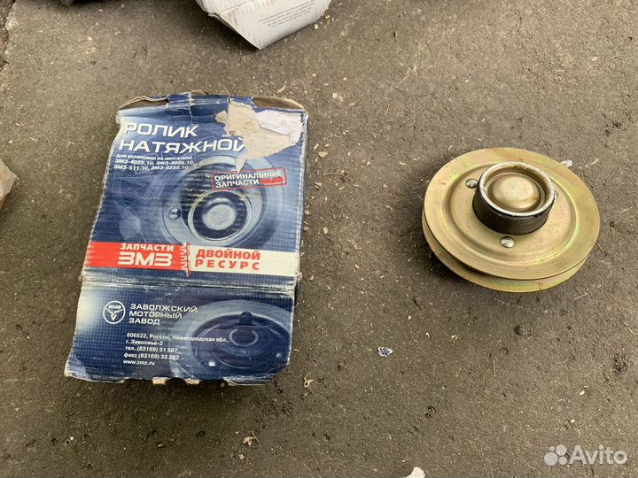 Газ 402 мотор ролик натяжной