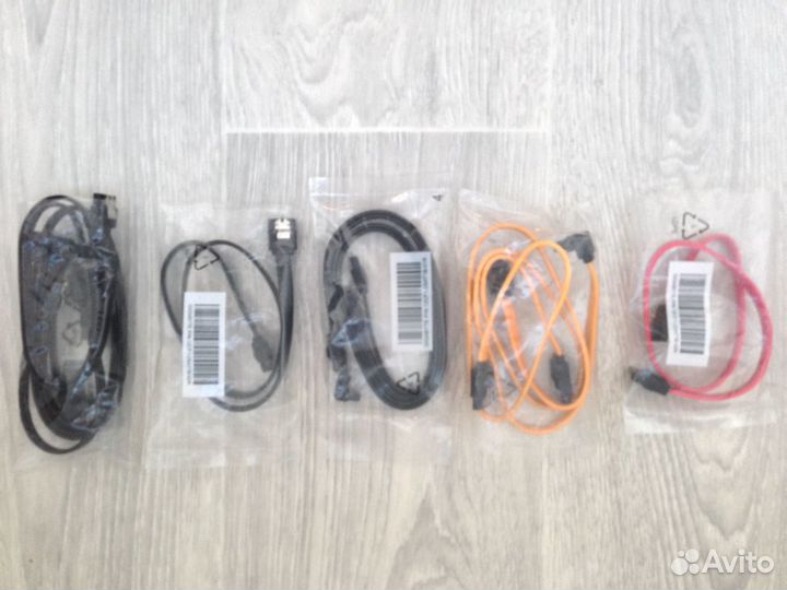 Кабеля питания, сетевые, SATA, PCI-E, AUX