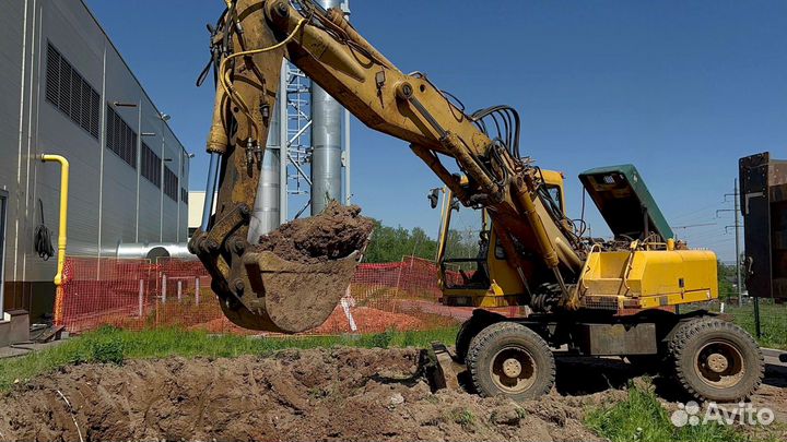 Вывоз бой бетона. Уборка участка