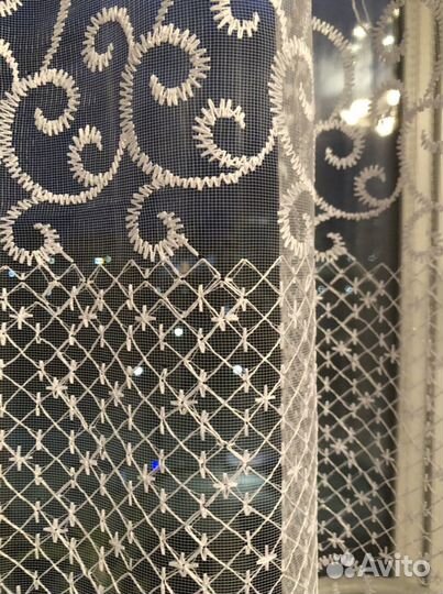 Тюль готовый