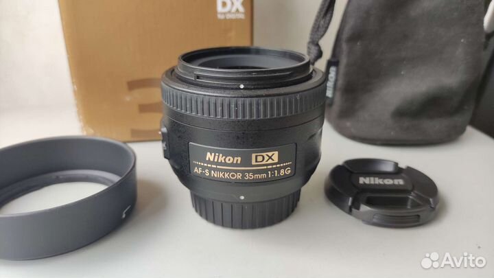 Nikon AF-S 35mm f/1.8G в коробке как новый