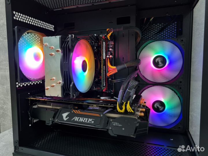 Игровой пк E5-2680/GTX 1070 aorus 8GB/32Gb DDR4