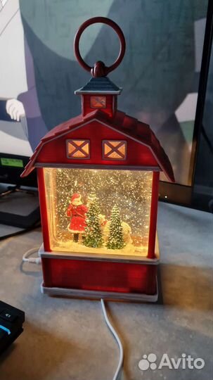 Новогодний рождественский фонарь