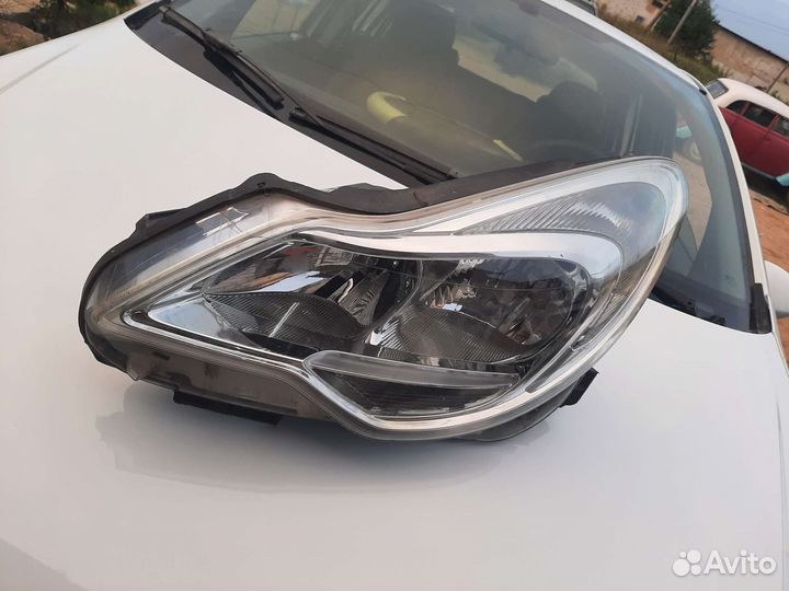Фара левая опель корса д 2012-2015 рестайлинг