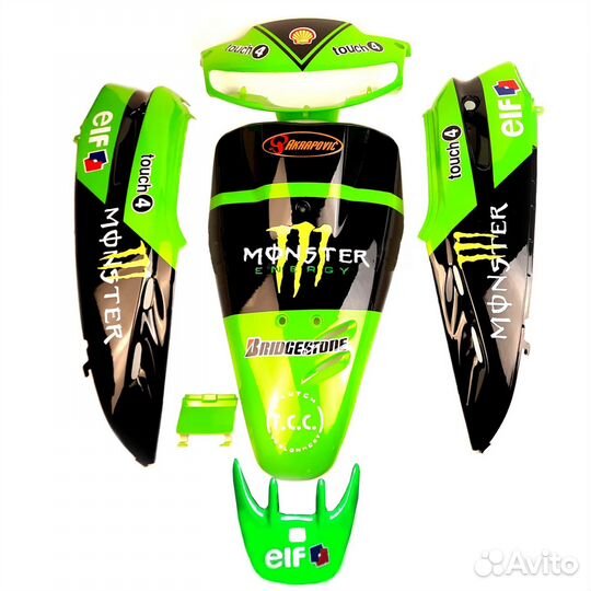 Комплект пластика Honda DIO 27/28 Monster