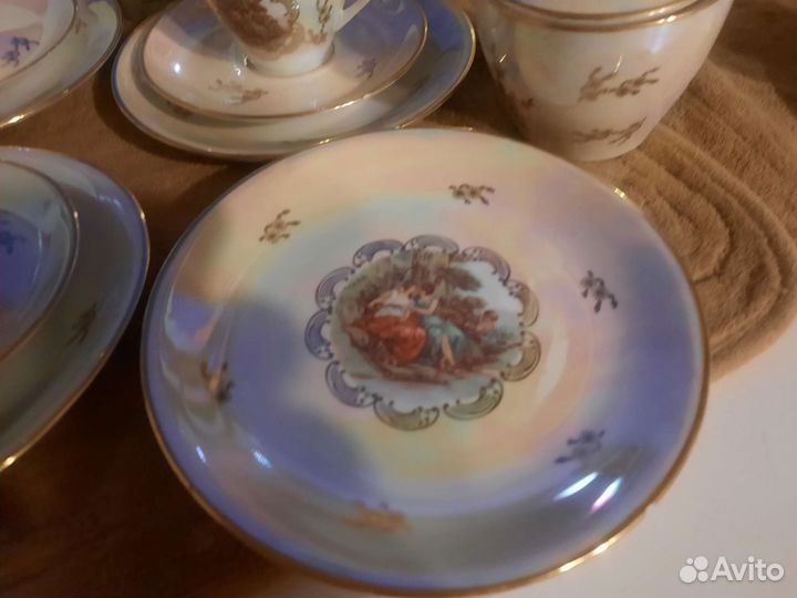 Чайный сервиз Мадонна Oscar Schlegelmilch, гдр