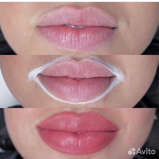 Перманентный макияж губ