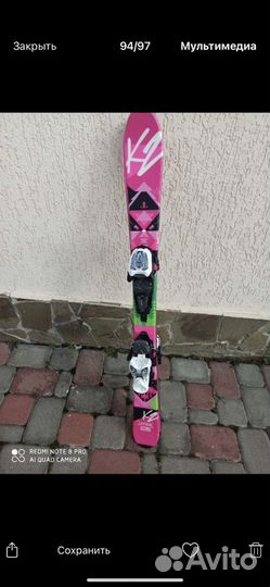 Горные лыжи детские К2