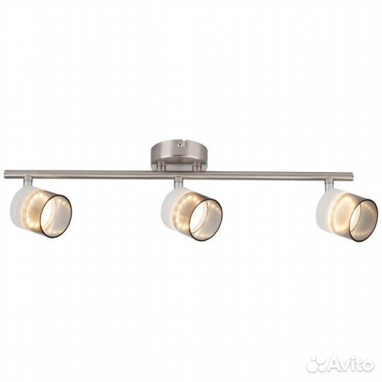 Спот toplight Rosa 3х15Вт LED 1200Лм металл стекло