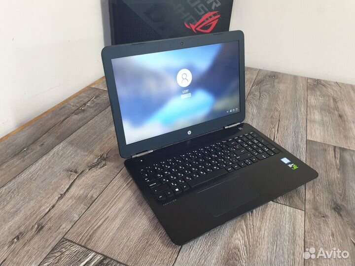 Игровой HP pavilion 15