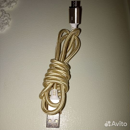 Кабель micro USB магнитный