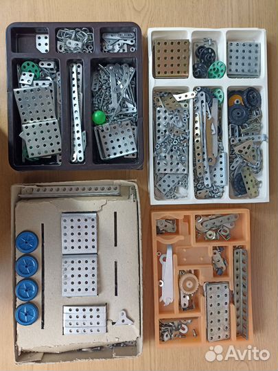 Конструктор металлический СССР