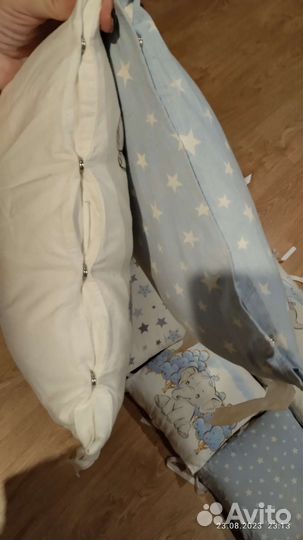 Бортики в детскую кроватку