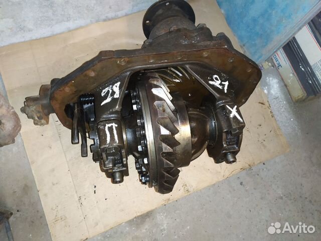 Задний мост Man