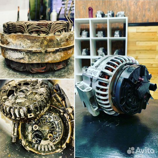 Ремонт стартера и генератора