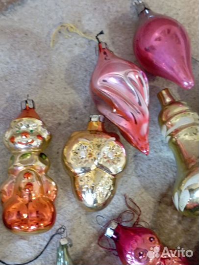 Елочные игрушки СССР