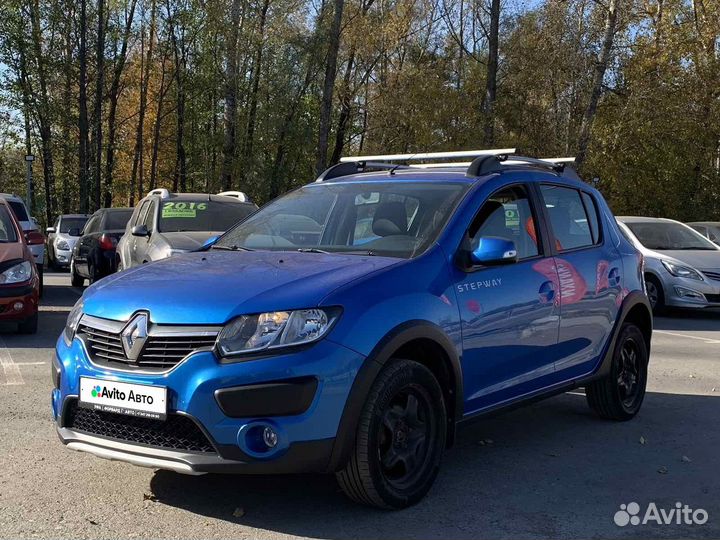 Renault Sandero Stepway 1.6 МТ, 2017, 82 000 км