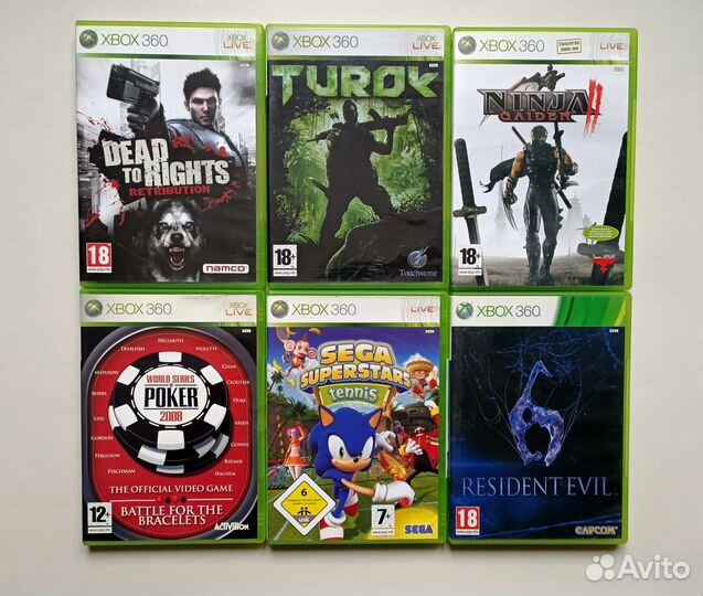 Игры на Xbox 360 лицензия