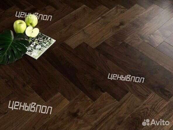 Паркетная доска орех американский