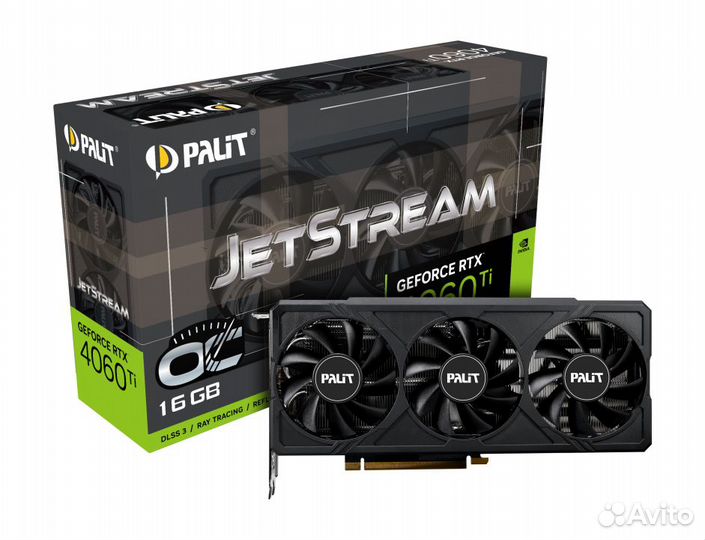 Видеокарта Palit nvidia RTX 4060TI 16Gb новая