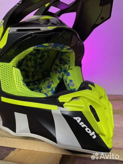 Внедорожный шлем Airoh Twist 2.0 Frame Gray