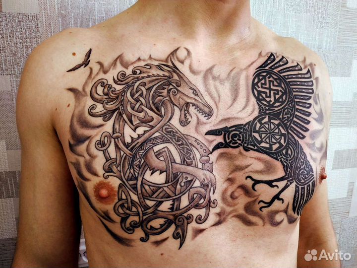 Художественная татуировка и разработка эскиза