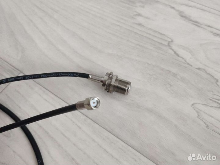 Удлинитель. Пигтейл SMA- F кабель CRC9 RG316 gsm