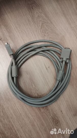Кабель VGA-VGA 5 метров, для подключения монитора