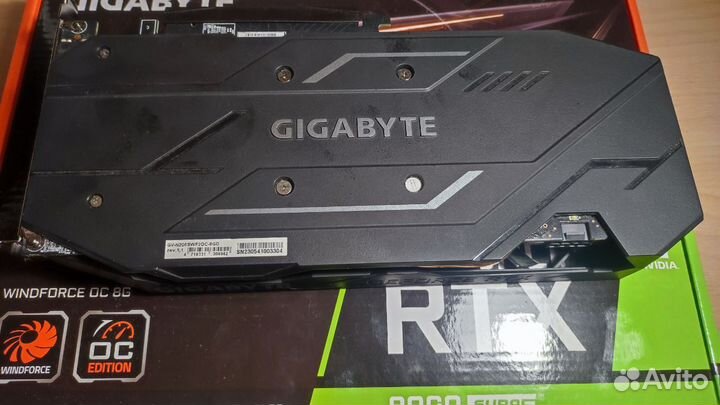 Gigabyte RTX 2060 super Windforce oc 8g