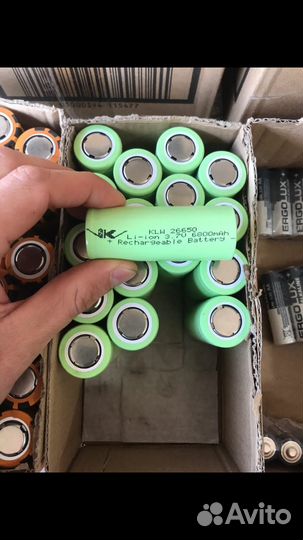 Аккумуляторные батарейки 26650