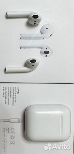 Беспроводные наушники apple airpods