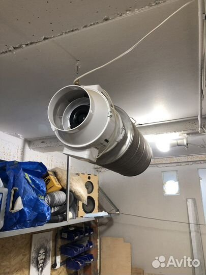 Канальный вентилятор vents tt 150