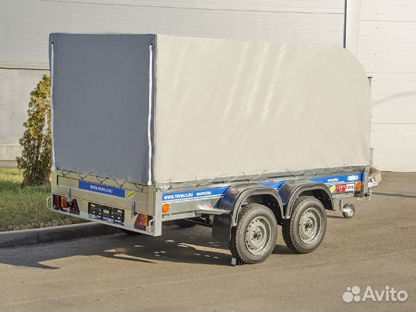 Прицеп легковой старт-2 С3015 2-х осный оцинков